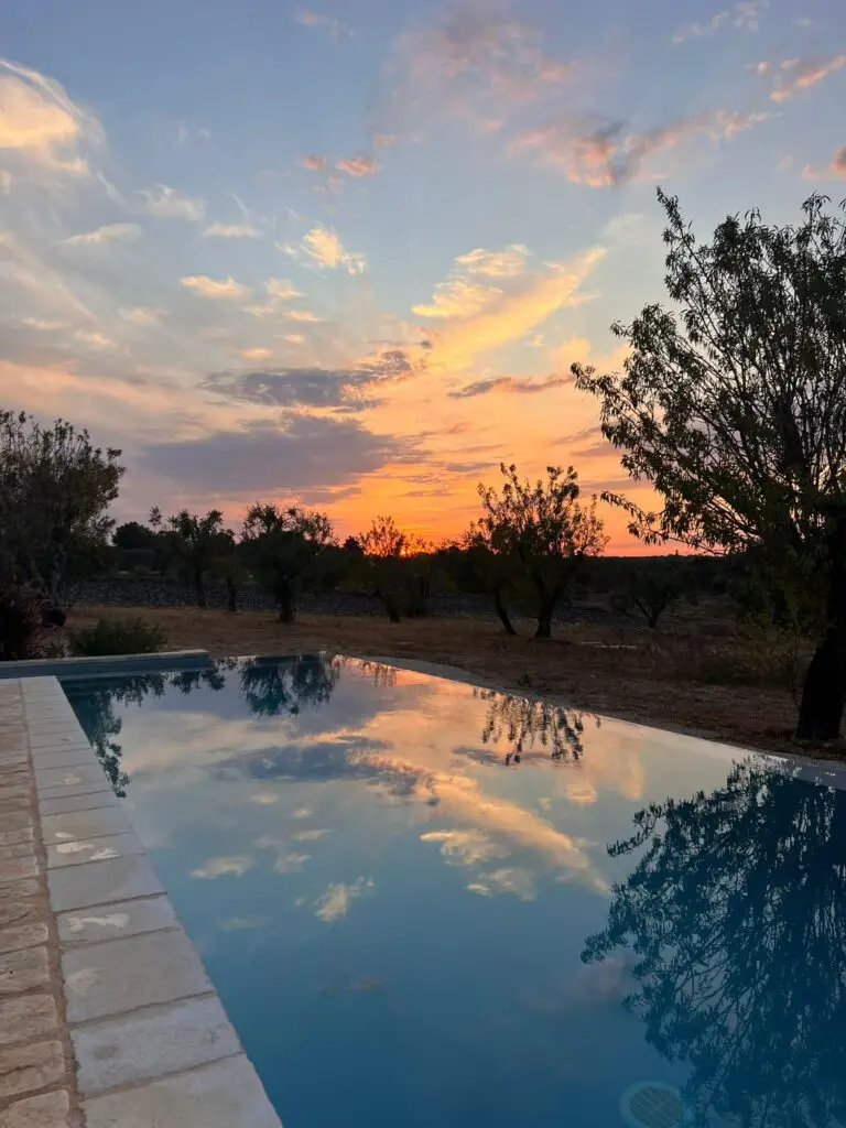 our overflow pool, the place to relax